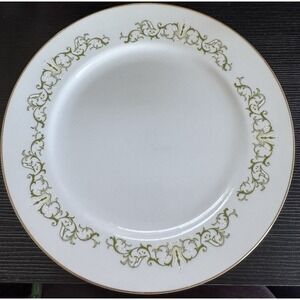 2 Bell Flower 2999 w/Gold Rim 10.5" Dinner Plates Japan Fine China Pattern Set 2